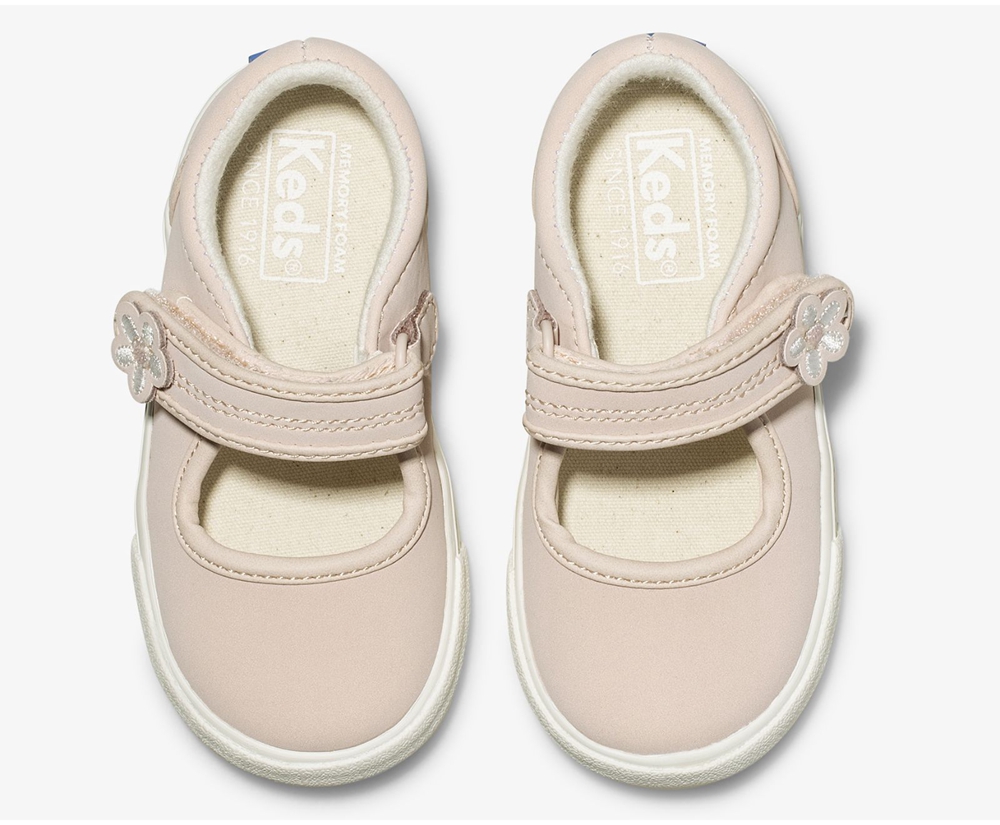 Slip Ons Keds Niña Rosas - Ella Mary Jane - 3958-EGIAV